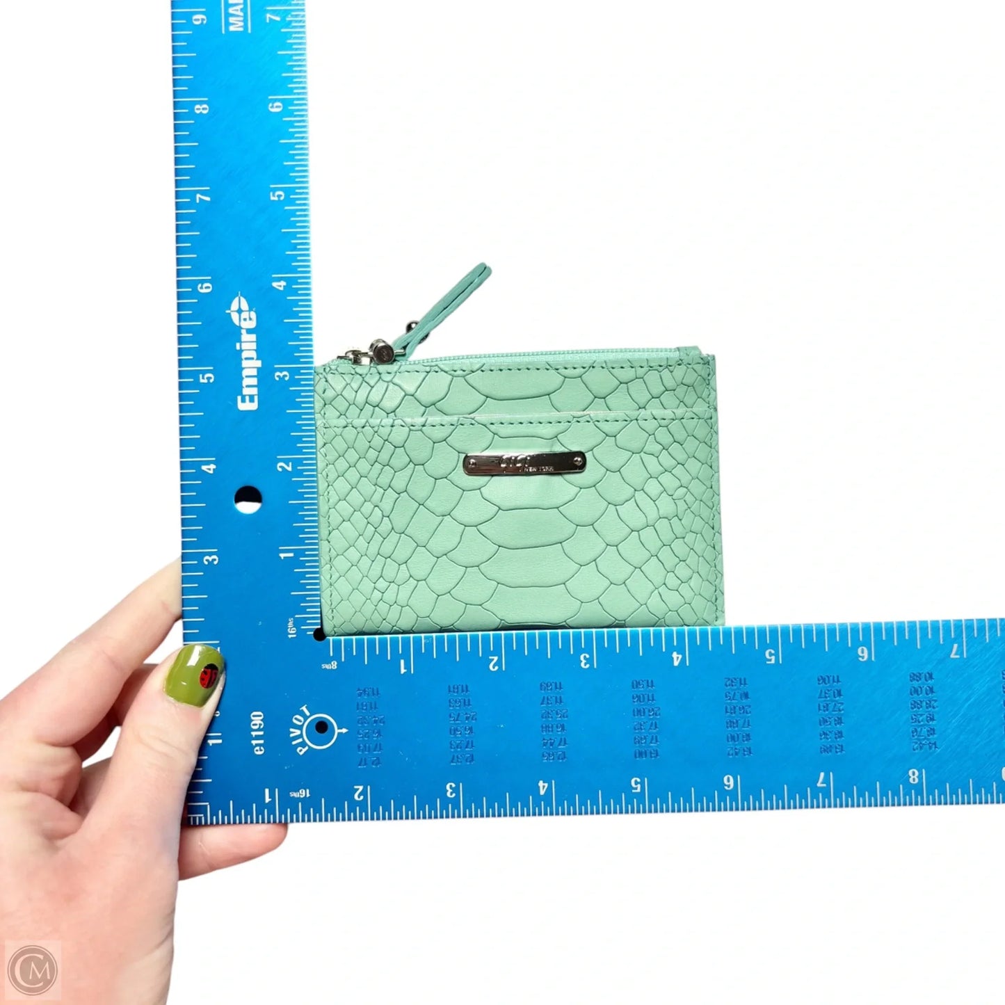 Wallet Leather By Gigi, Size: Small