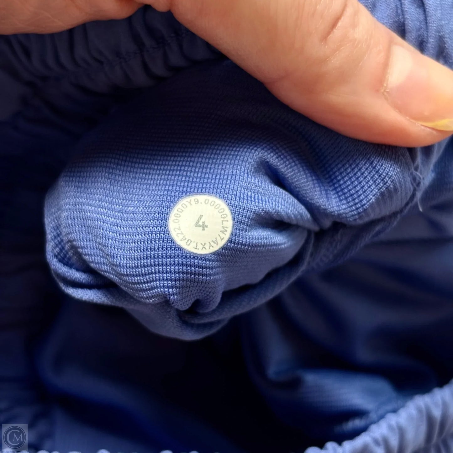 Athletic Shorts By Lululemon In Blue, Size: S