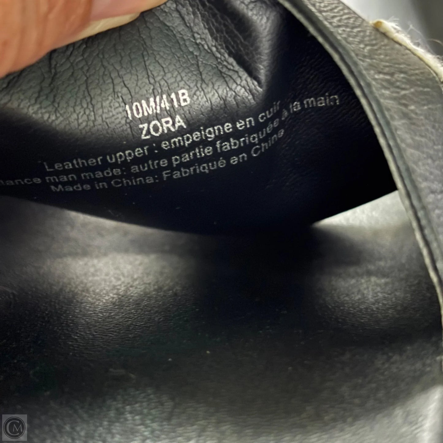 Sandals Designer By Karl Lagerfeld In Black, Size: 10