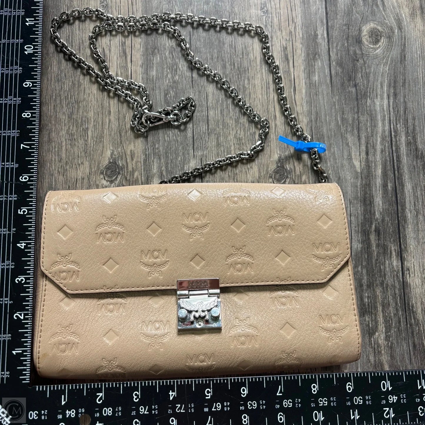 Crossbody Luxury Designer By Mcm, Size: Medium