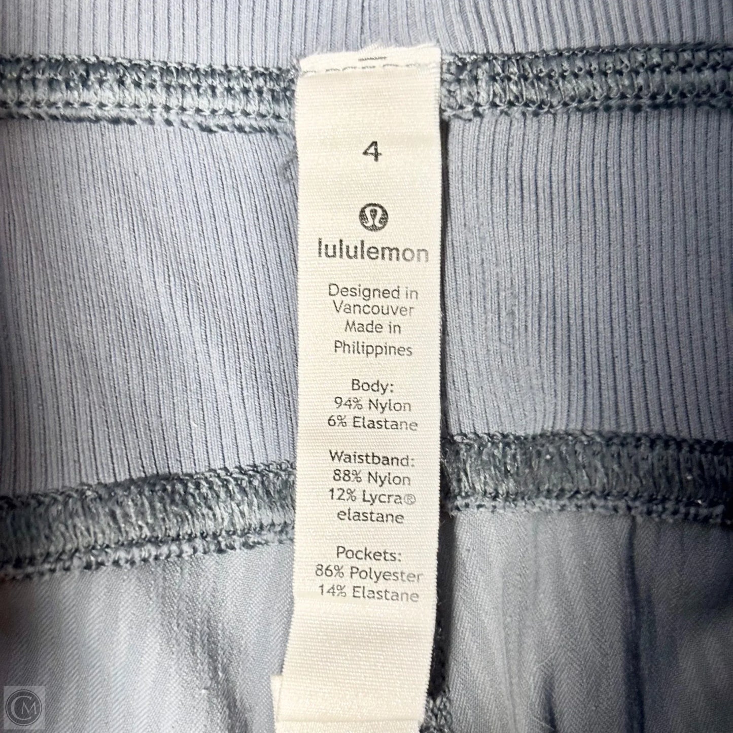 Athletic Pants By Lululemon In Grey, Size: S