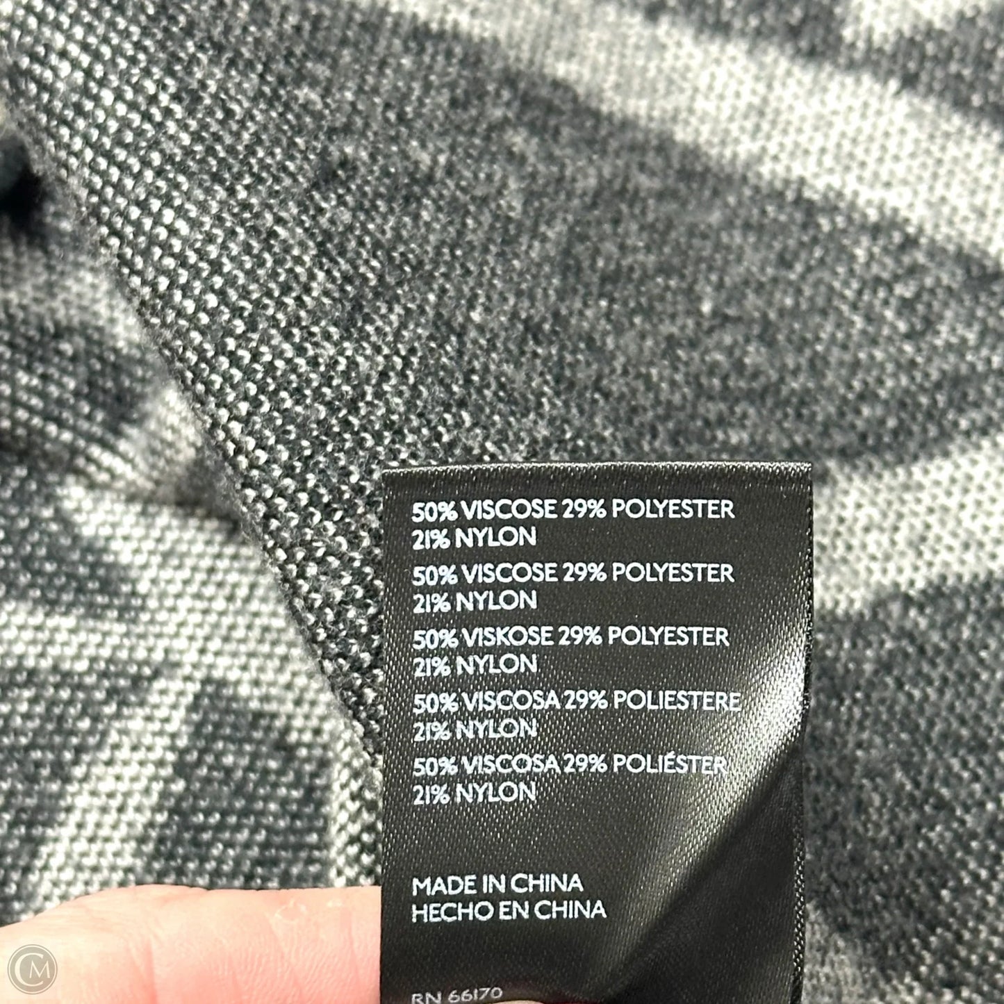 Dress Casual Midi By Anthropologie In Black & Cream, Size: S