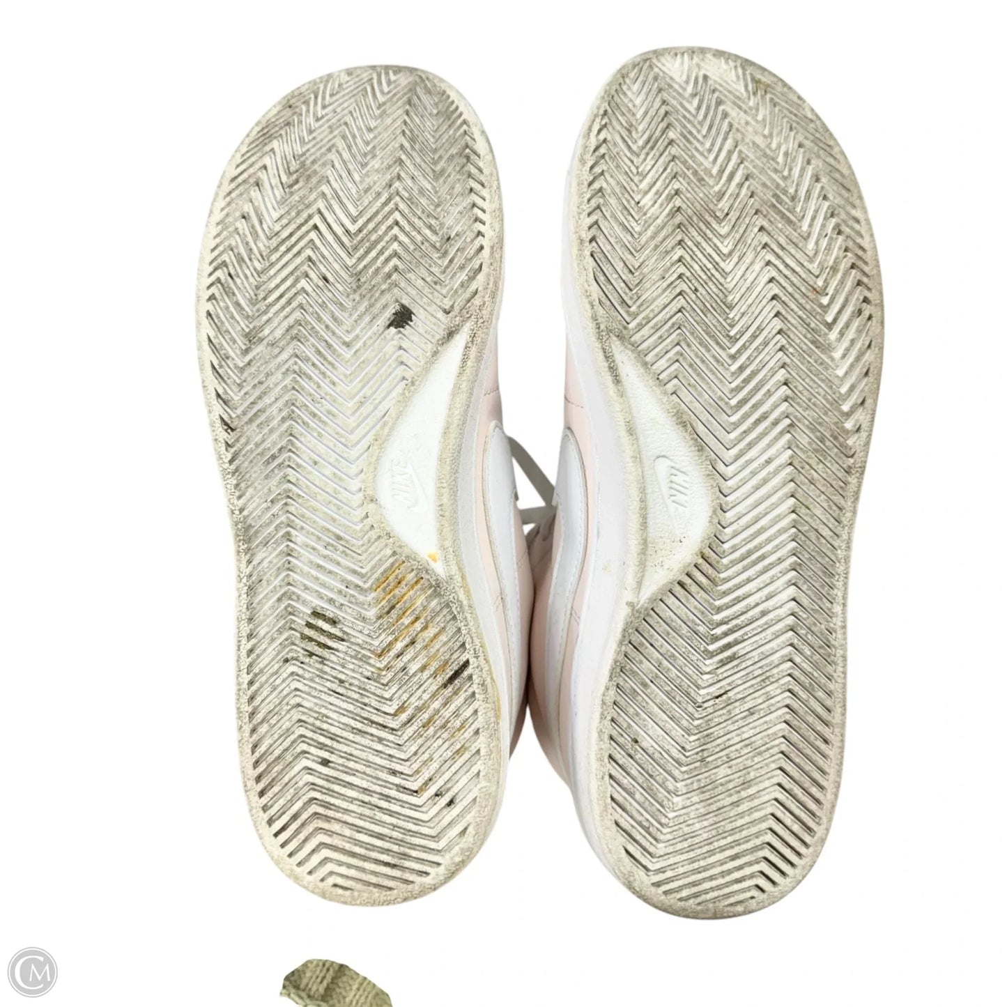 Shoes Sneakers By Nike In Pink & White, Size: 6.5