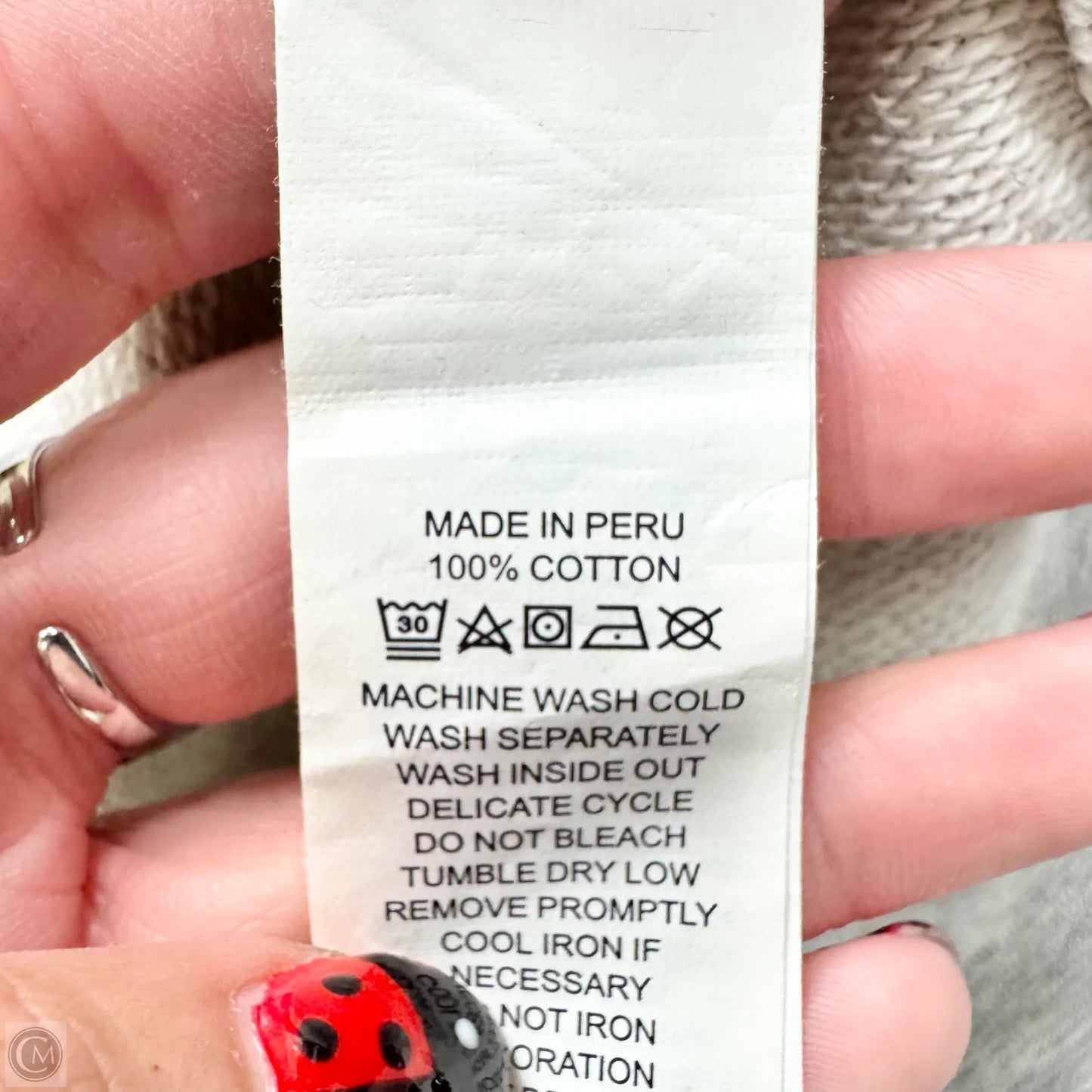 Sweatshirt Designer By Kate Spade In Grey, Size: Xs