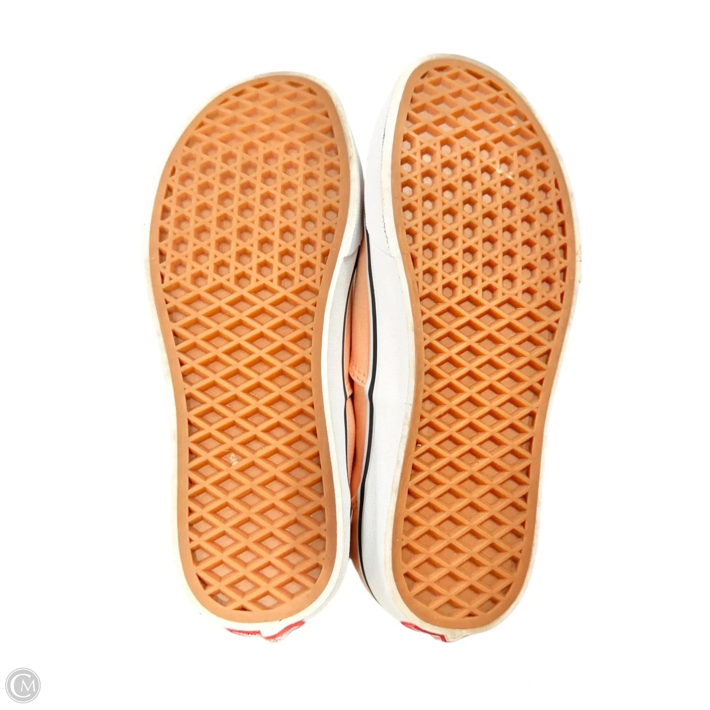 Shoes Sneakers By Vans In Peach, Size: 7.5