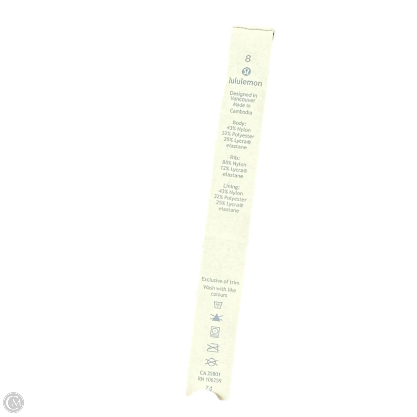 Athletic Leggings Capris By Lululemon In Animal Print, Size: M