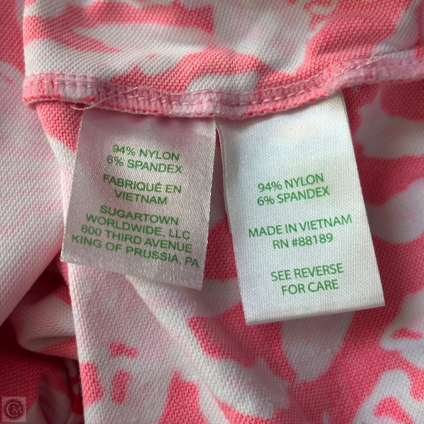 Dress Designer By Lilly Pulitzer In Pink & Red, Size: S