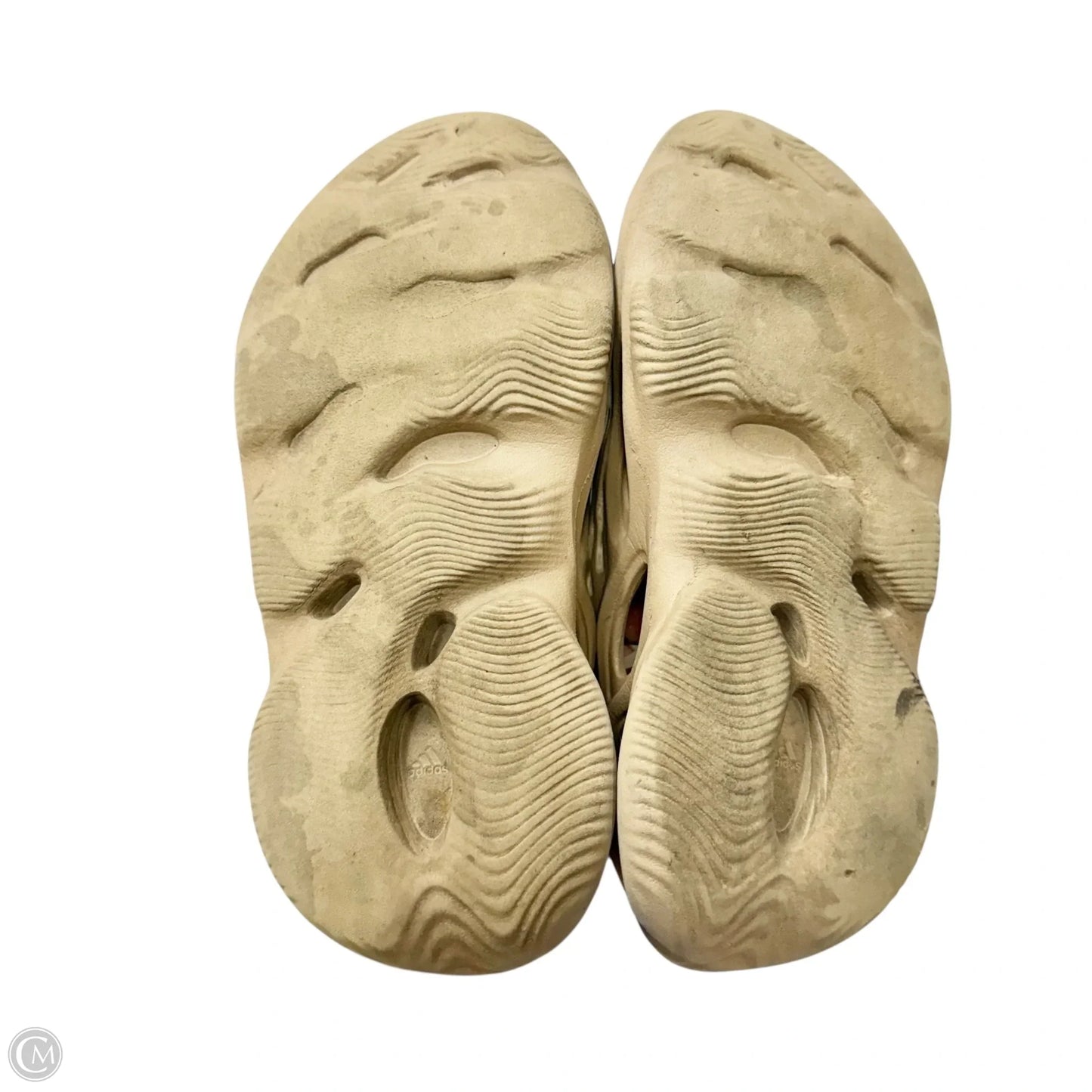 Shoes Luxury Designer By Yeezy In Tan, Size: 7