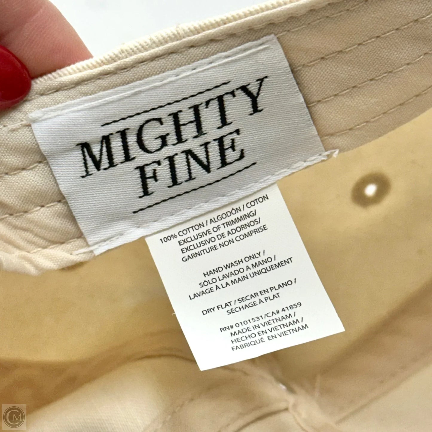 Hat Baseball Cap By Mighty Fine