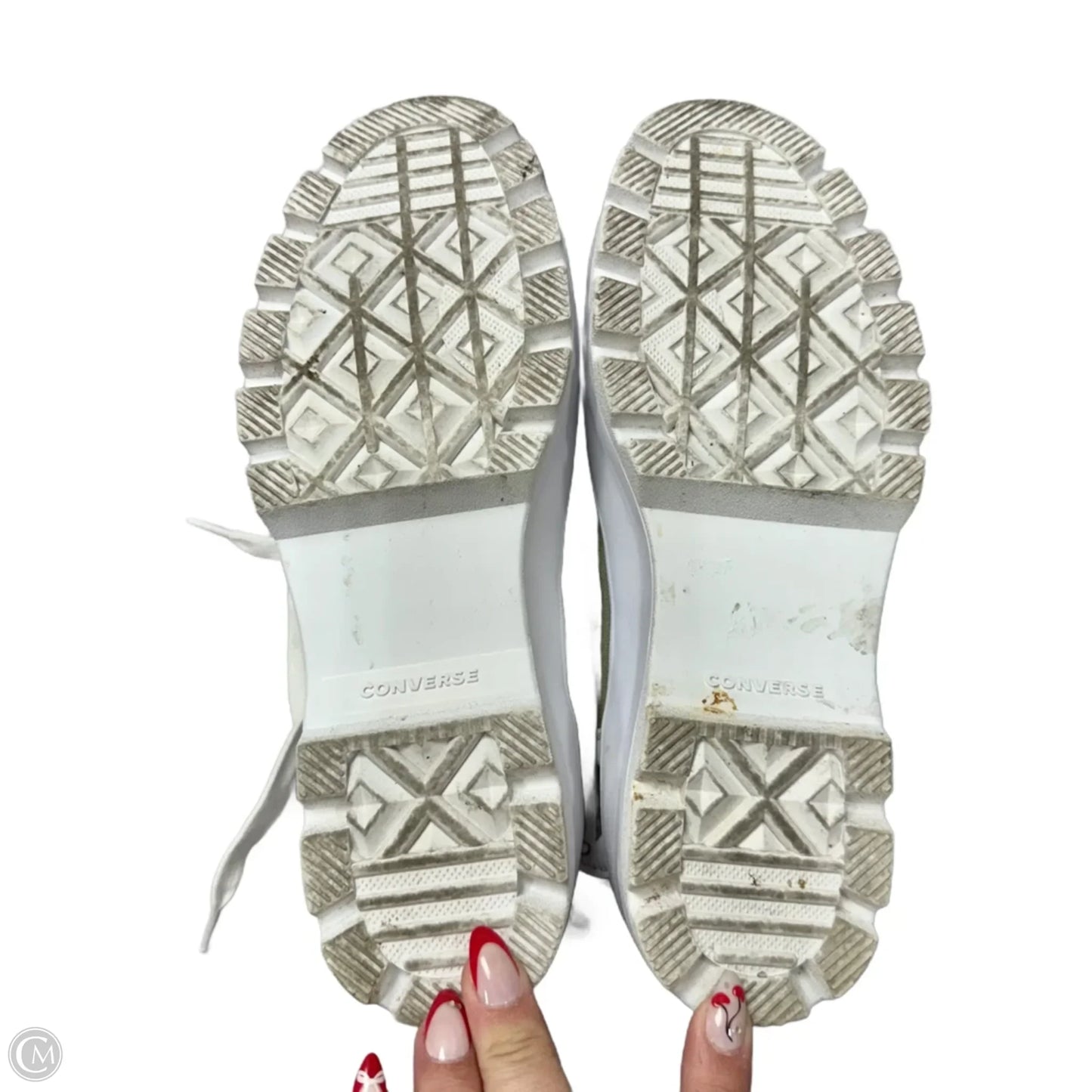 Shoes Sneakers By Converse In Green, Size: 8