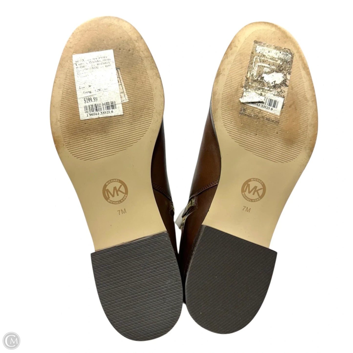 Boots Knee Heels By Michael By Michael Kors In Brown, Size: 7