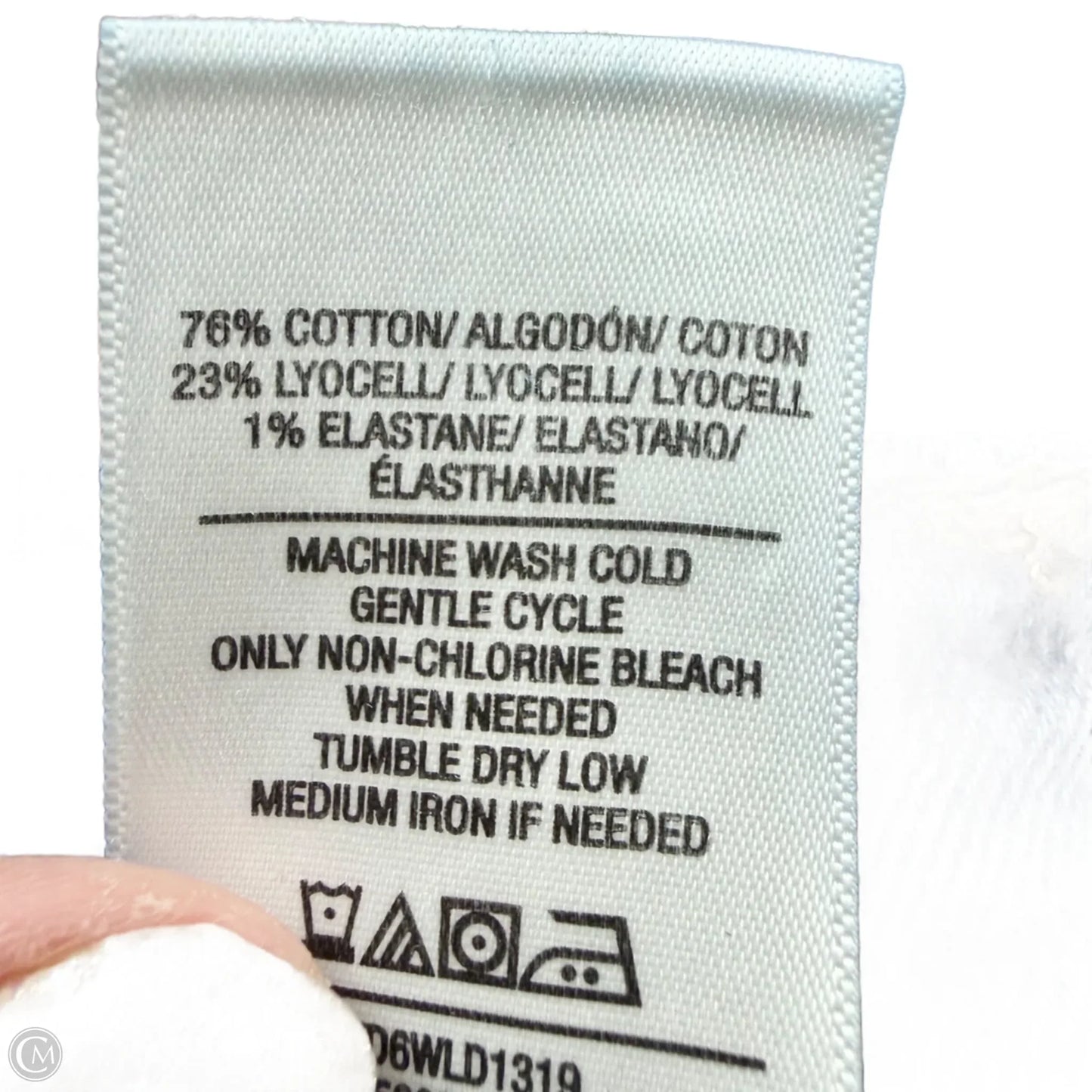 Jeans Wide Leg By Hudson In Blue Denim, Size: 2