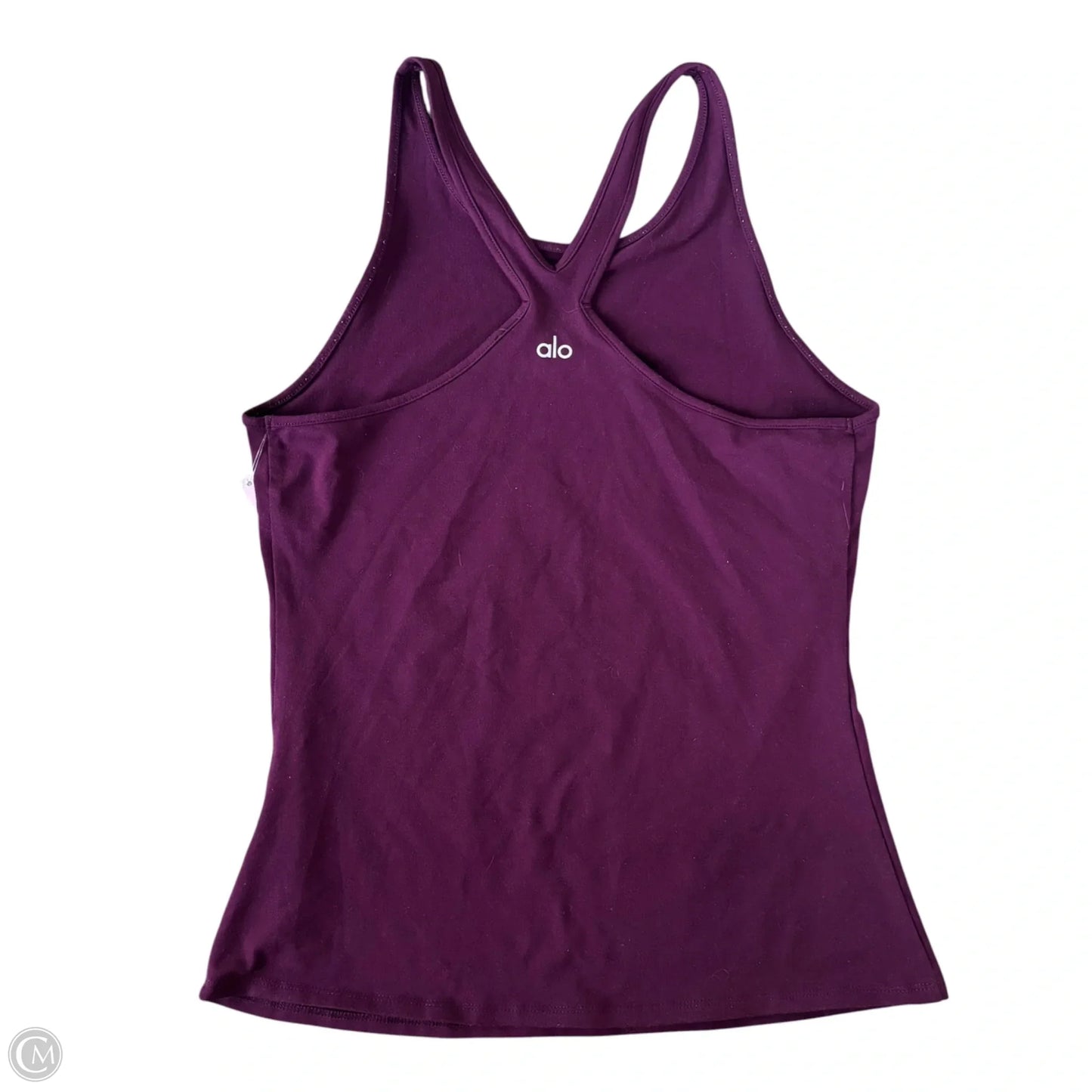 Athletic Tank Top By Alo In Purple, Size: M
