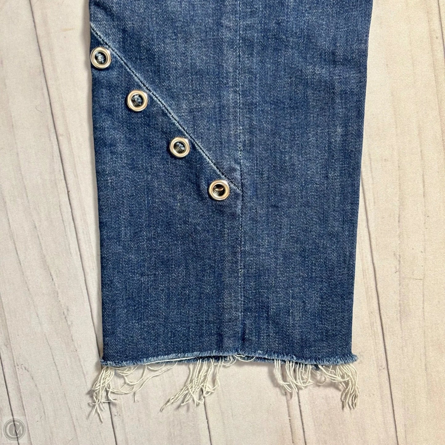 Jeans Straight By 7 For All Mankind In Blue Denim, Size: 6