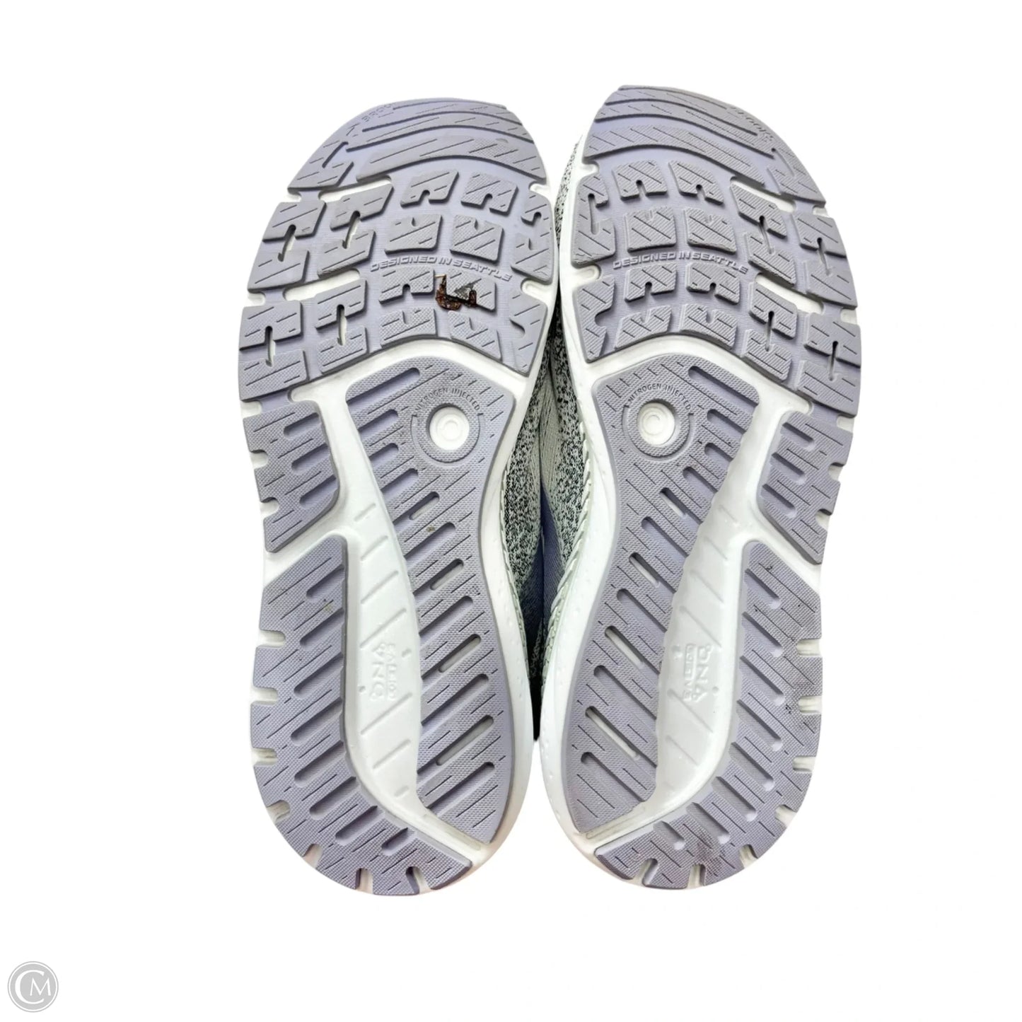 Shoes Athletic By Brooks In Grey, Size: 11.5