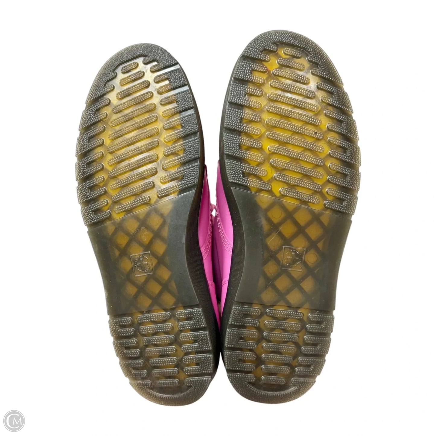 Boots Ankle Flats By Dr Martens In Pink, Size: 10