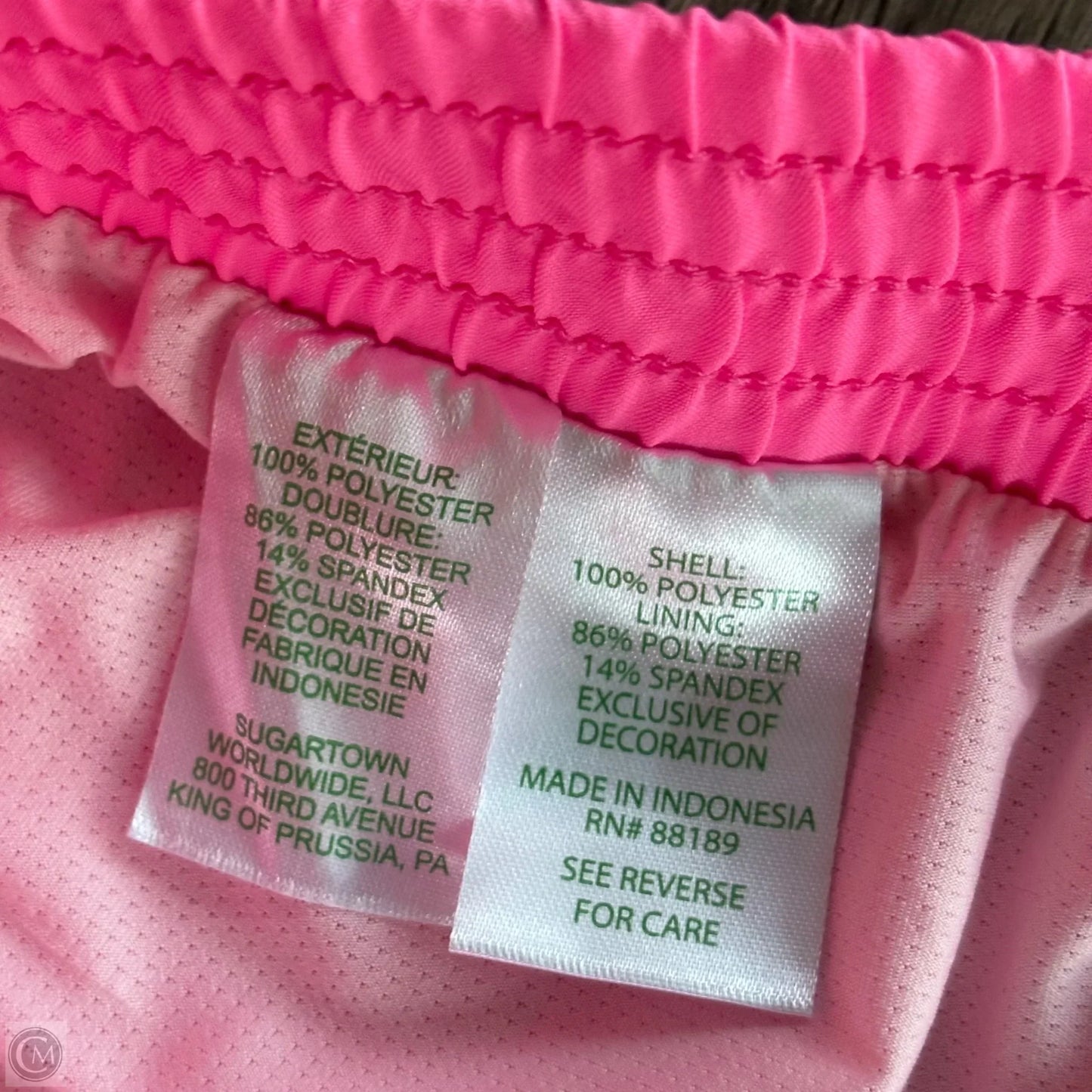Shorts Designer By Lilly Pulitzer In Pink, Size: Xl