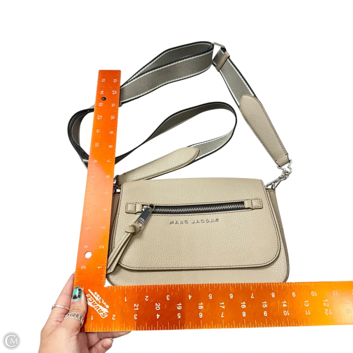 Crossbody Luxury Designer By Marc Jacobs, Size: Small