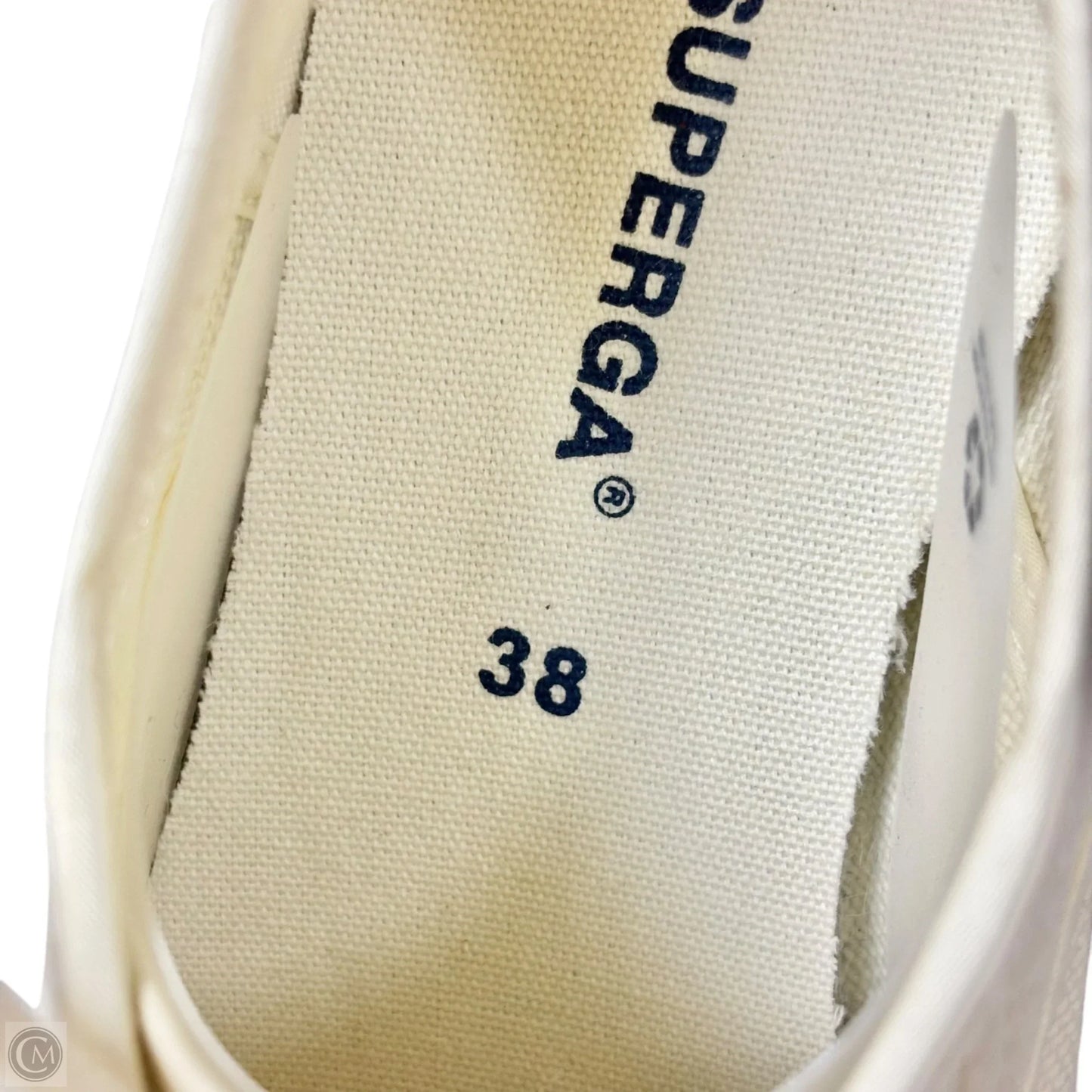 Shoes Sneakers By Superga In Cream, Size: 7.5