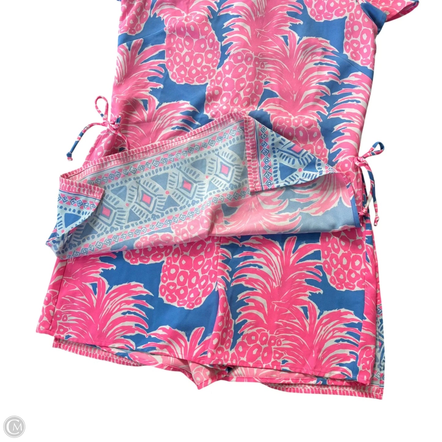 Dress Designer By Lilly Pulitzer In Blue & Pink, Size: S