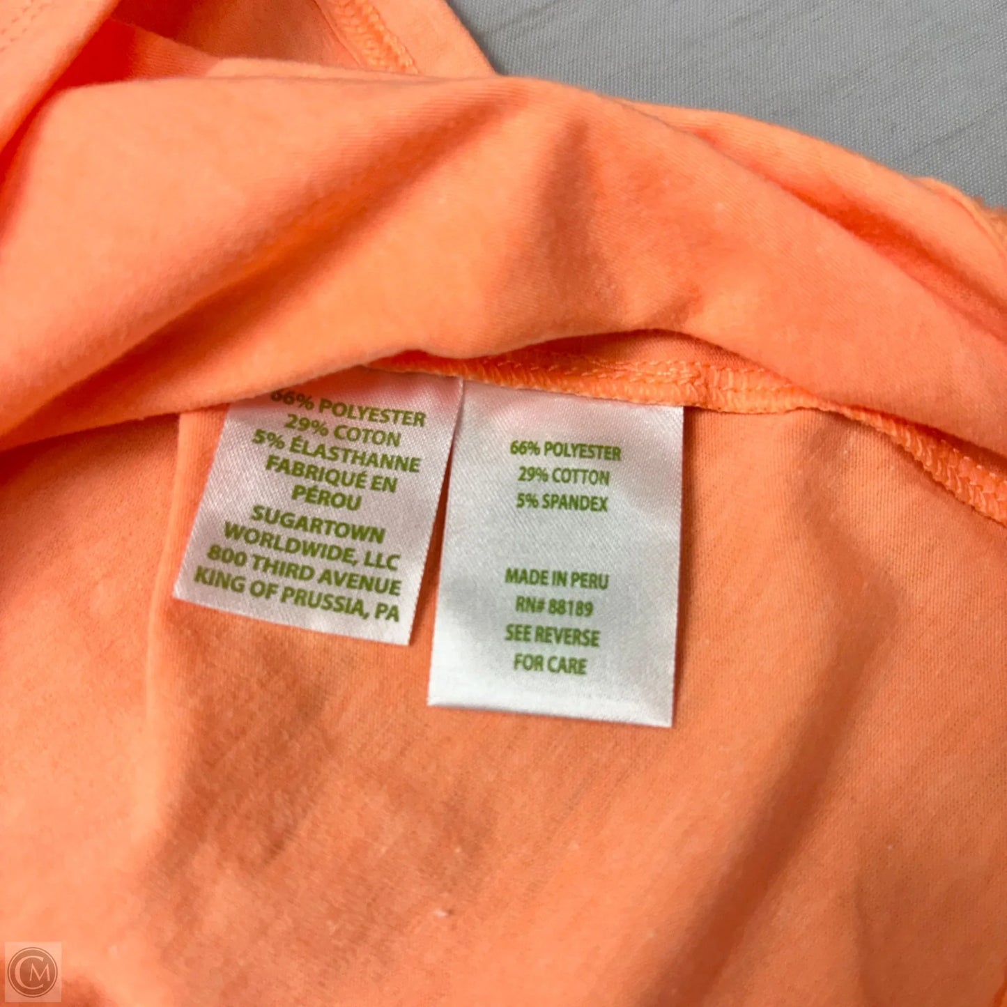 Top Sleeveless Designer By Lilly Pulitzer In Orange, Size: S