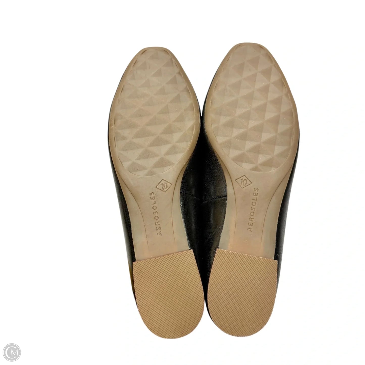 Shoes Flats By Aerosoles In Black, Size: 10