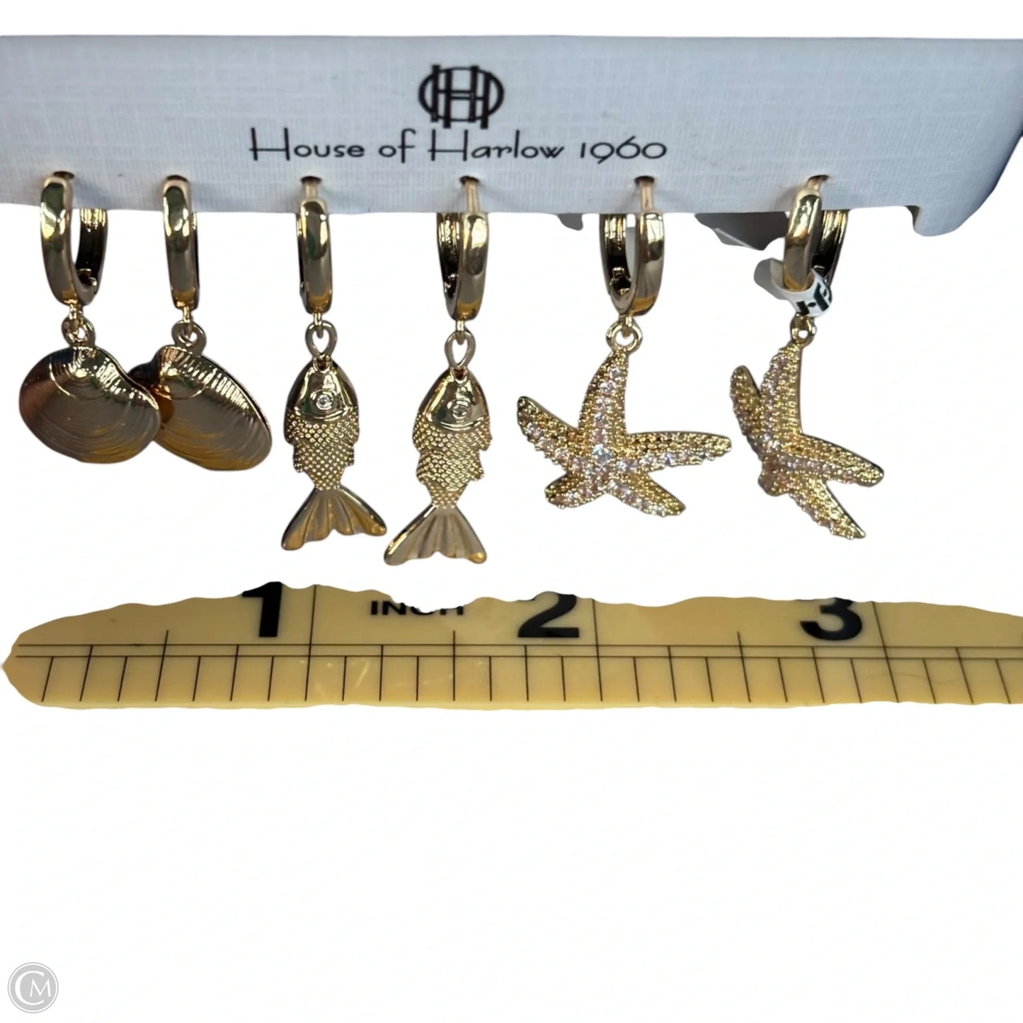 Earrings Dangle/drop By House Of Harlow, Size: 03 Piece Set