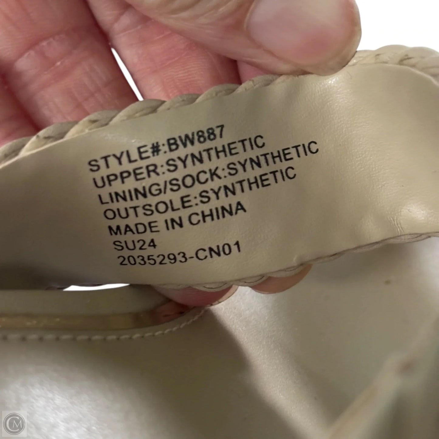 Shoes Heels Wedge By J. Crew In Beige, Size: 6