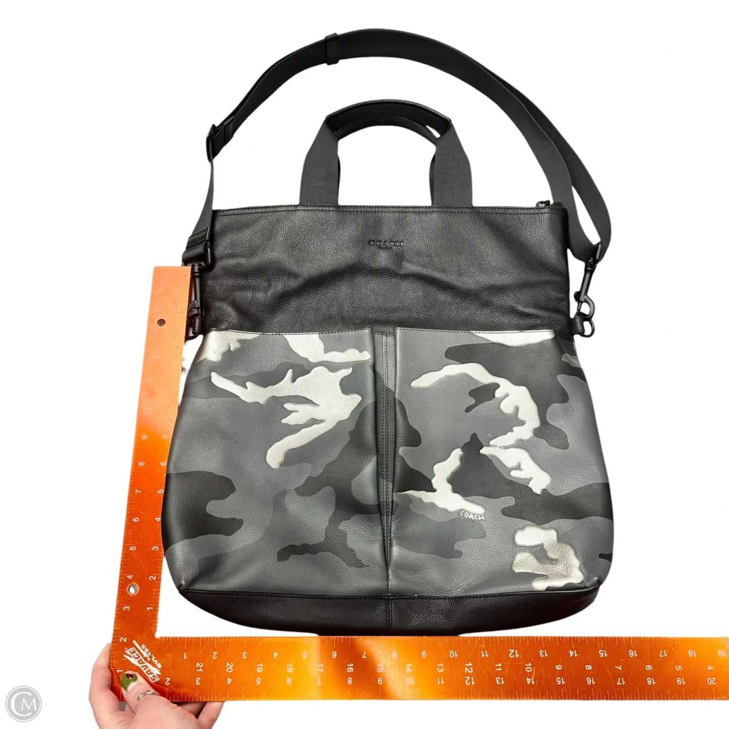Tote Designer By Coach, Size: Large