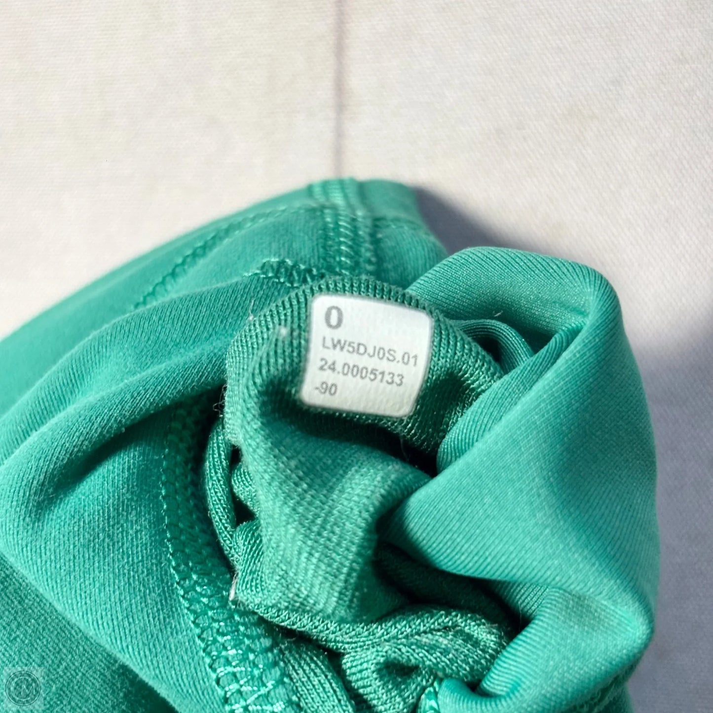 Athletic Leggings By Lululemon In Green, Size: Xs
