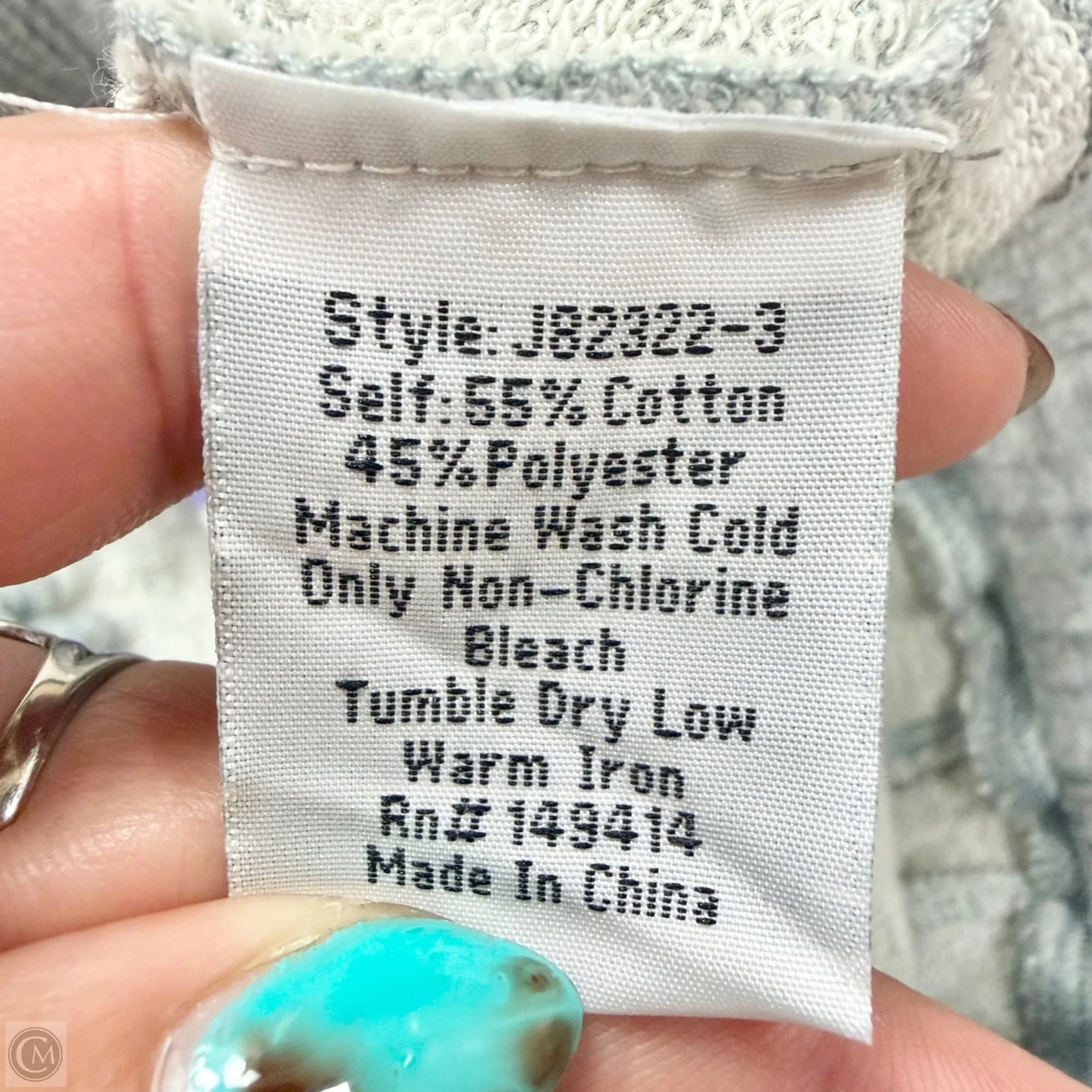 Shorts By Johnny Was In Grey, Size: Xxs