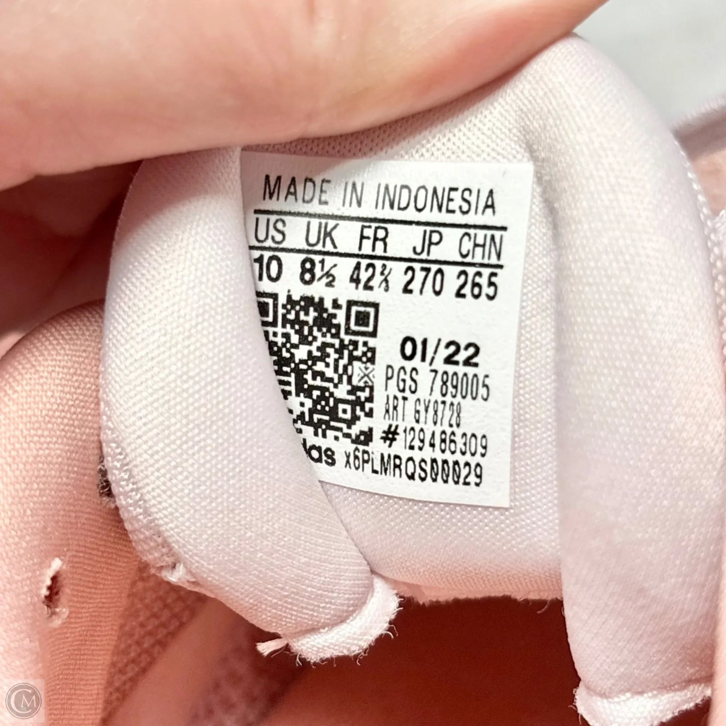Shoes Athletic By Adidas In Pink, Size: 10