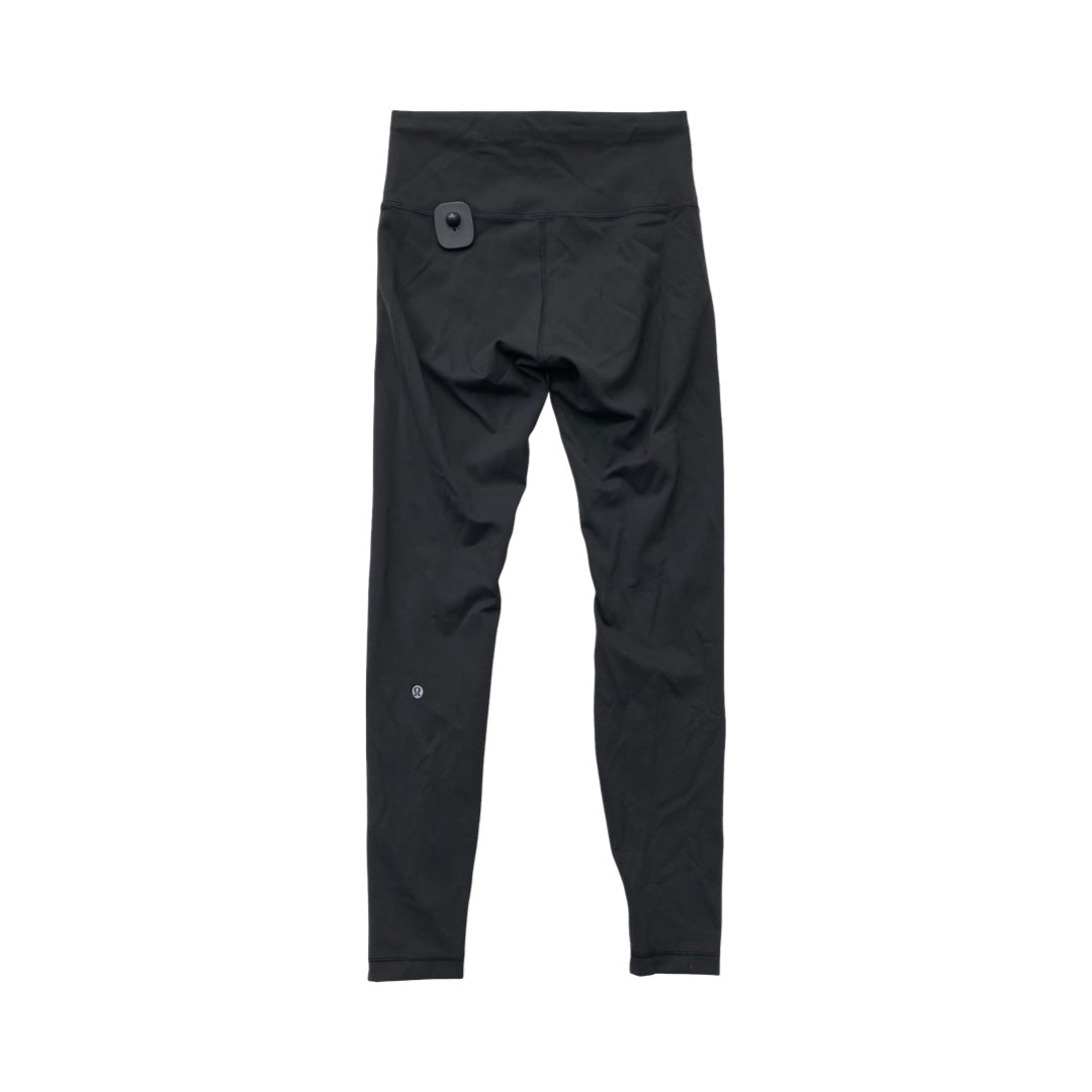 Athletic Leggings By Lululemon In Black, Size:8