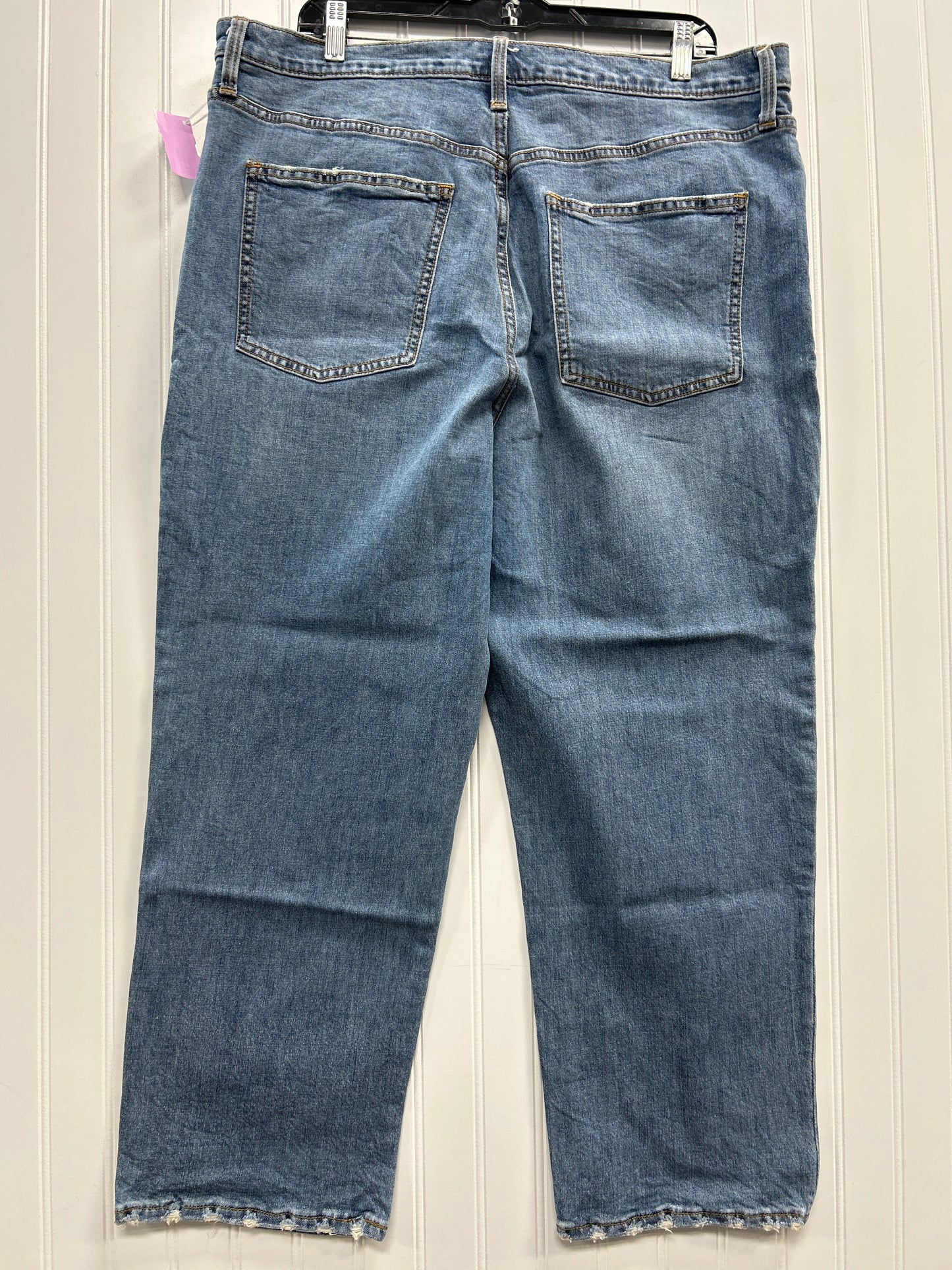 Jeans Straight By Universal Thread In Blue Denim, Size:18
