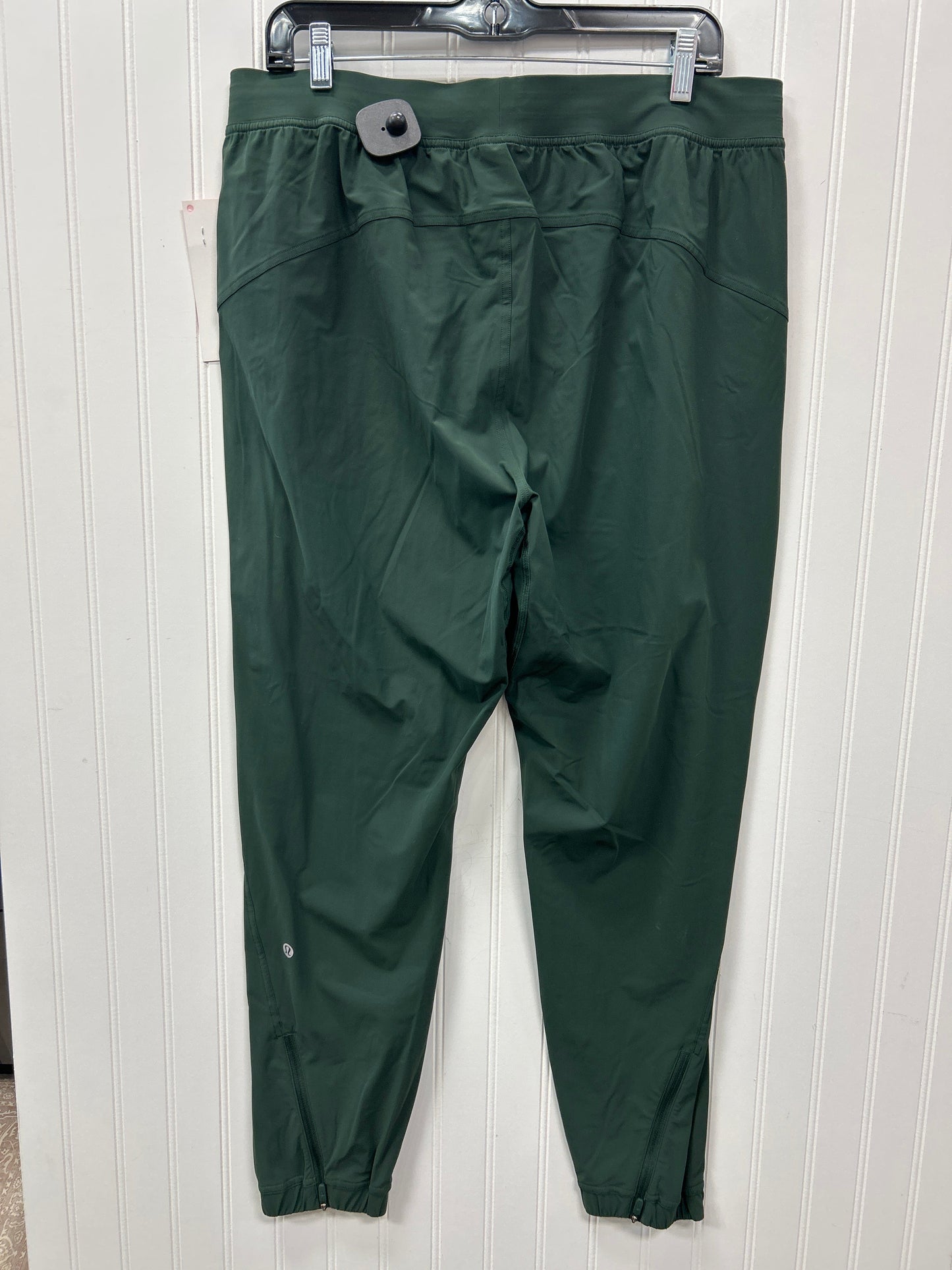 Athletic Pants By Lululemon In Green, Size:12