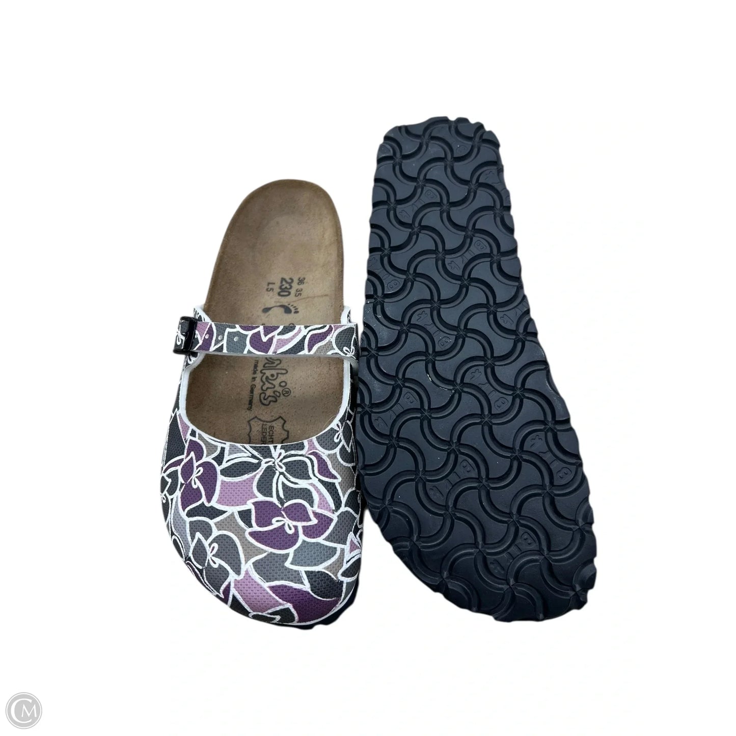 Shoes Flats By Birkenstock In Purple, Size: 5
