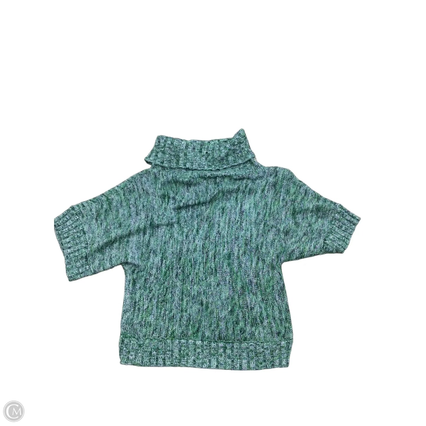 Sweater Short Sleeve By Inc In Green, Size: L