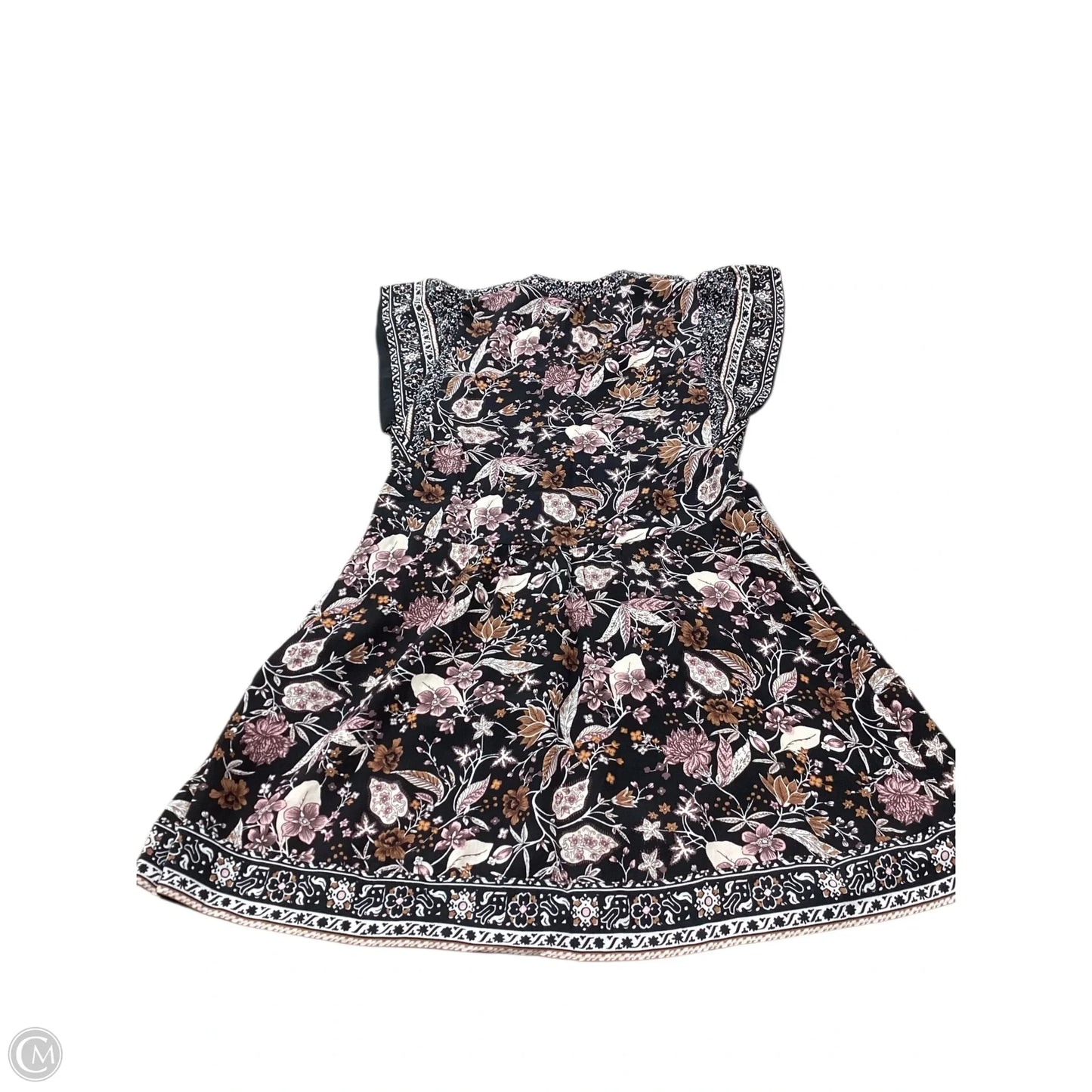 Dress Casual Short By Anthropologie In Floral Print, Size: Xs