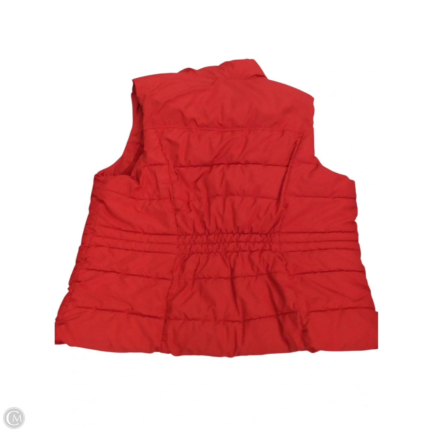 Vest Puffer & Quilted By Dressbarn In Red, Size: 1x