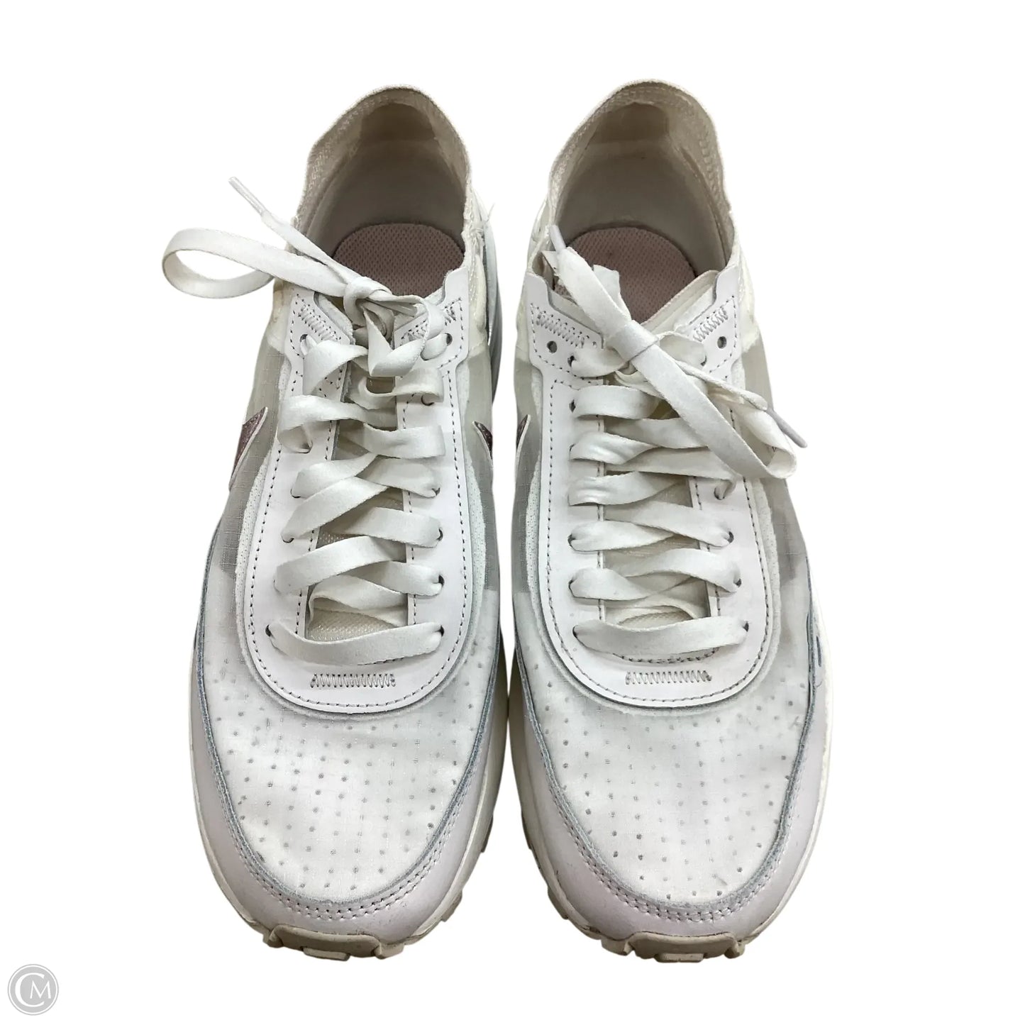 Shoes Athletic By Nike In White, Size: 7.5