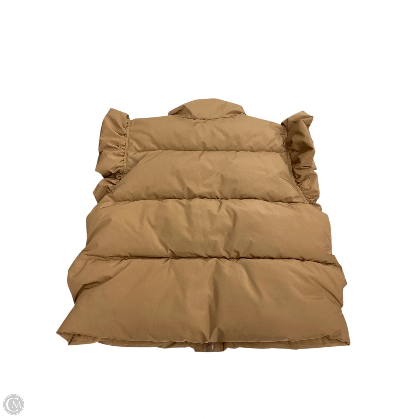 Vest Puffer & Quilted By Jodifl In Tan, Size: M