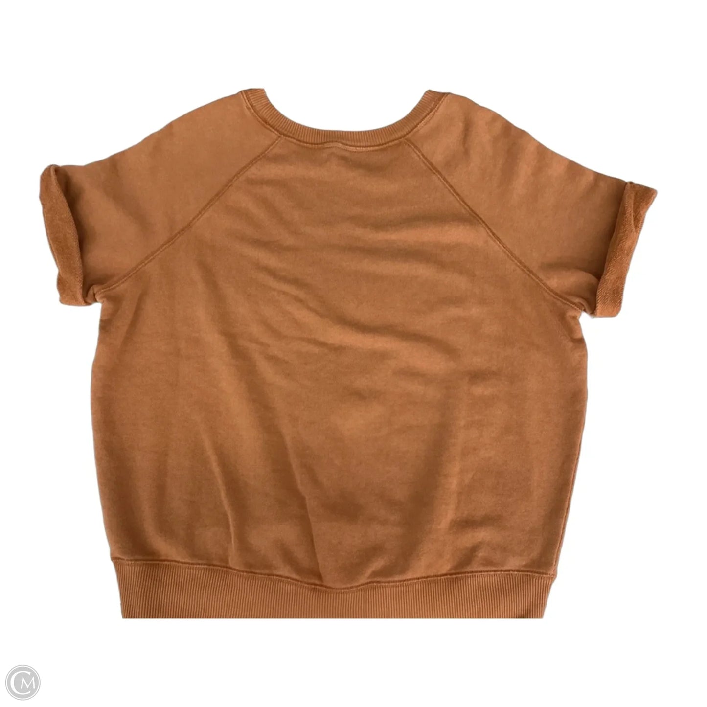 Top Short Sleeve By Aerie In Orange, Size: S