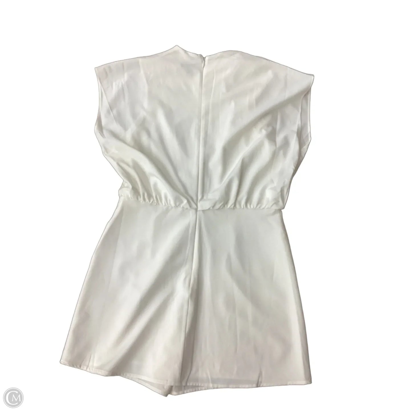 Dress Casual Short By Express In Cream, Size: M