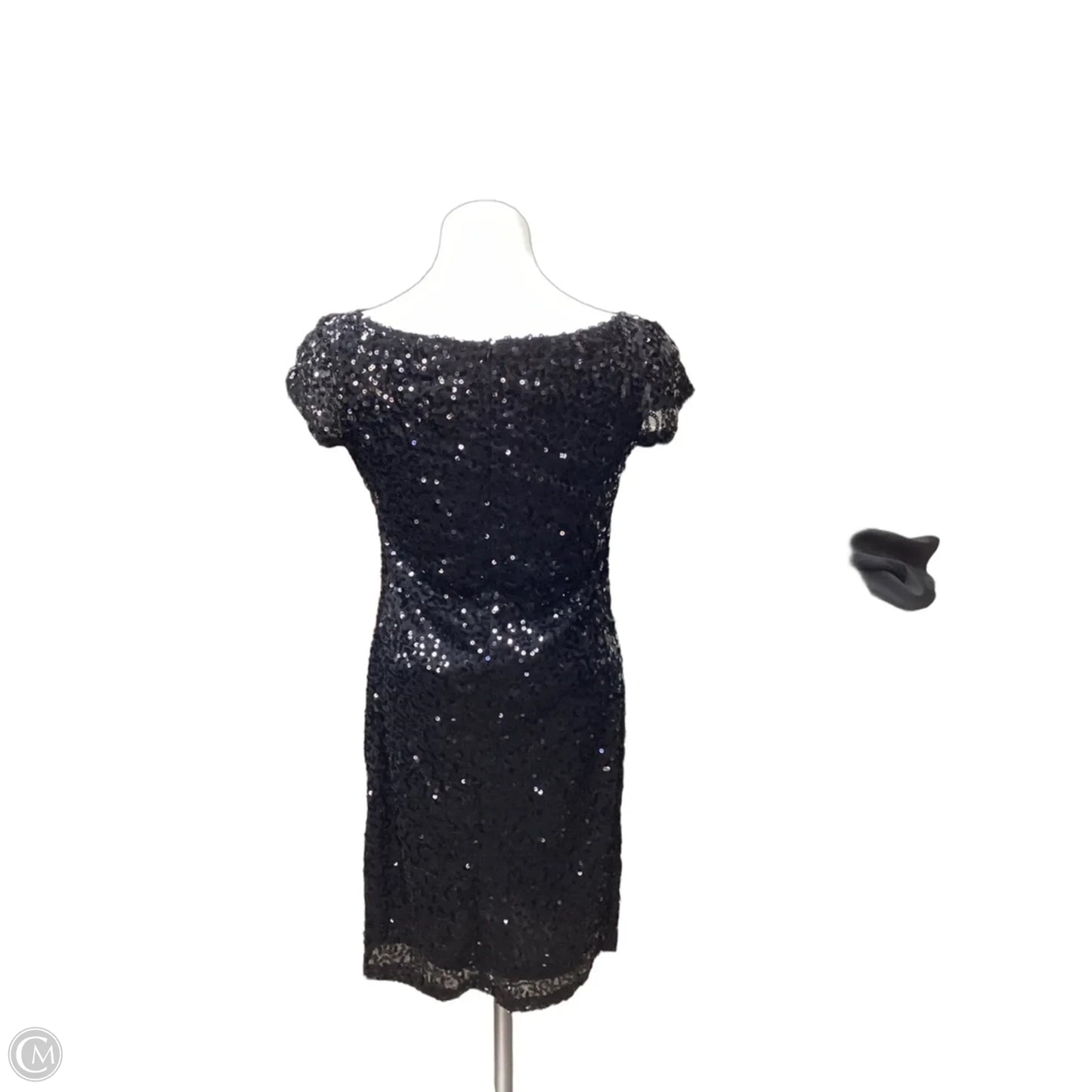 Dress Party Midi By Clothes Mentor In Black, Size: S