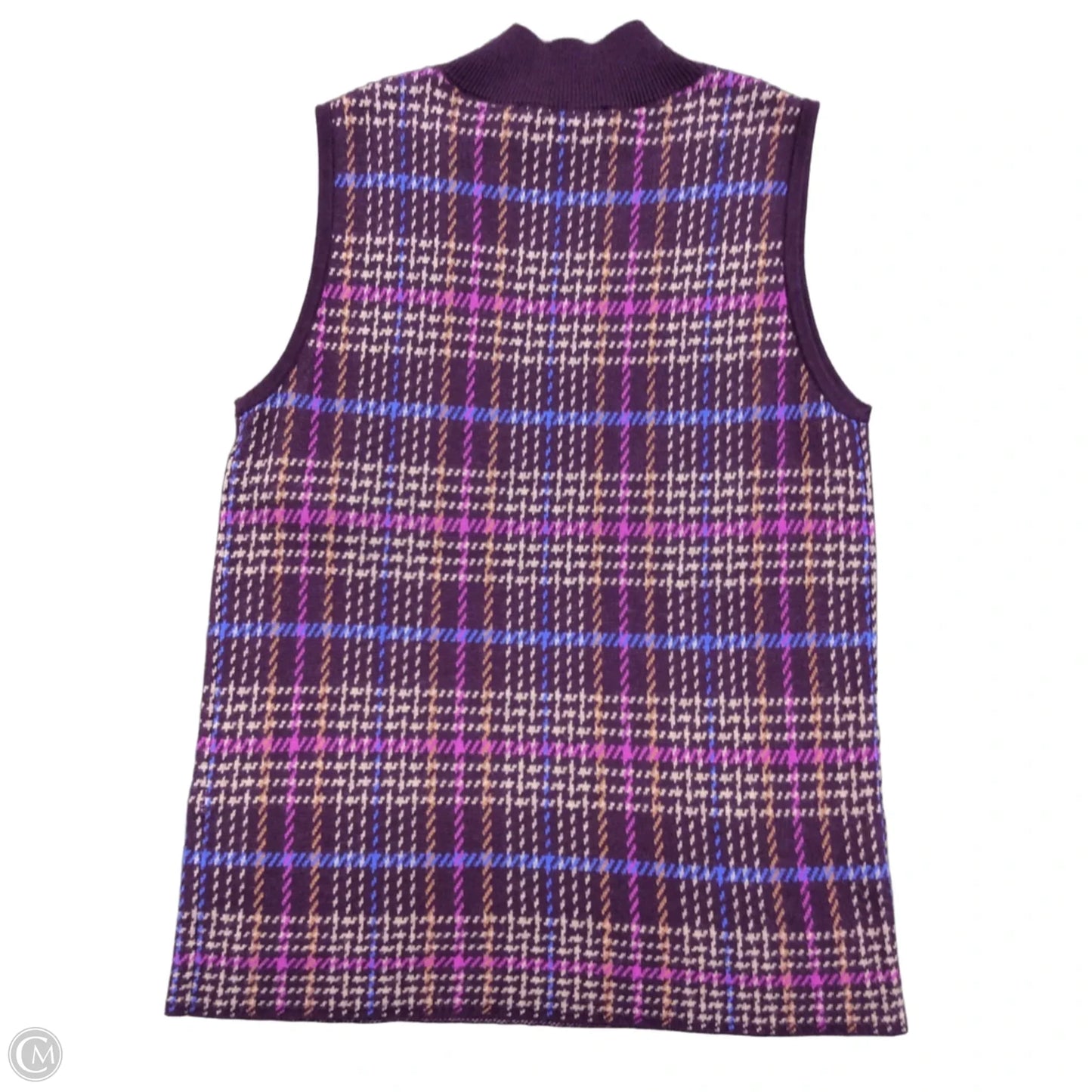 Top Sleeveless By Ann Taylor In Purple, Size: Xs