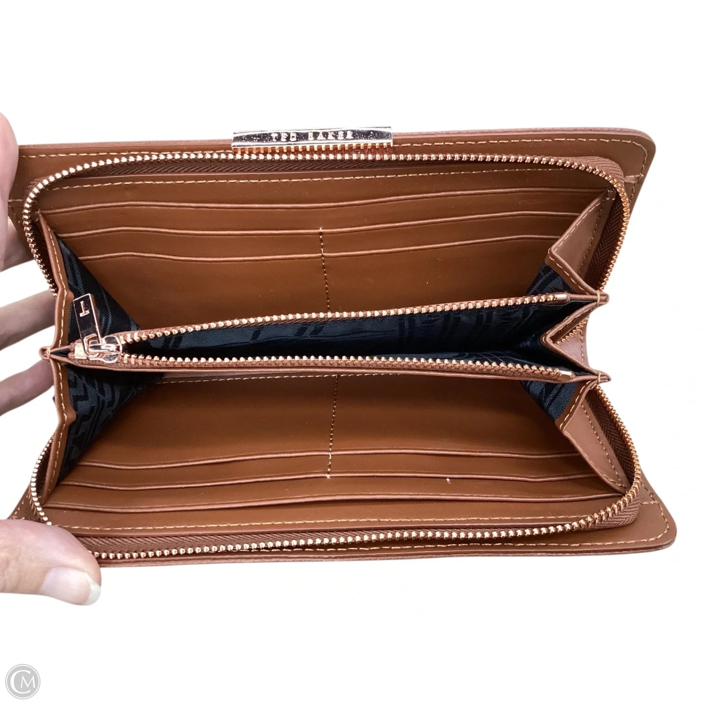 Wallet Leather By Ted Baker, Size: Medium