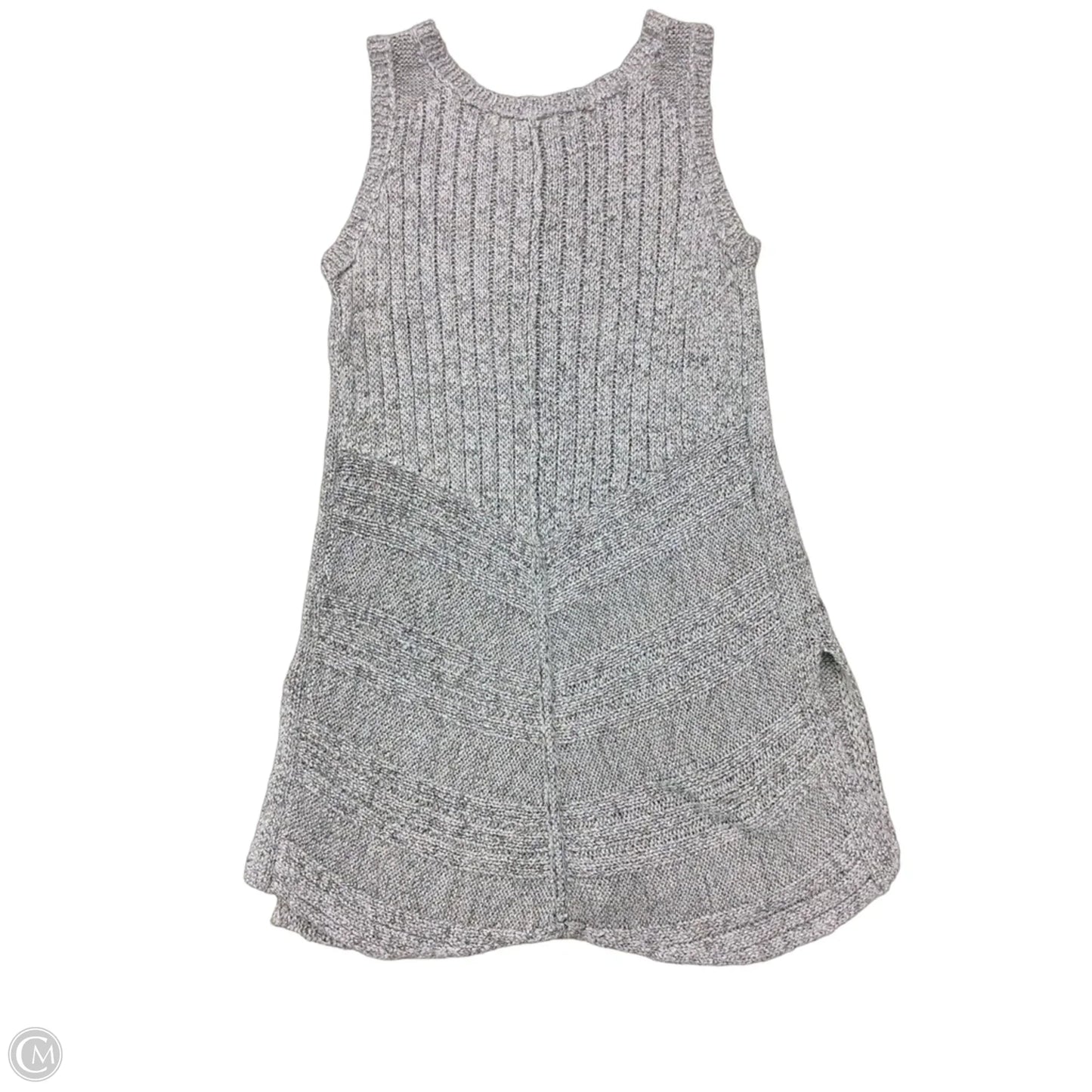 Vest Sweater By Sparrow In Grey, Size: S