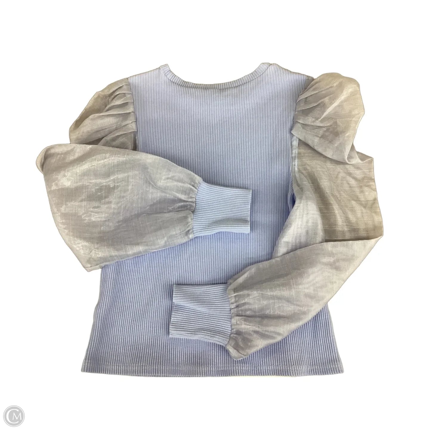 Top Long Sleeve By Dolan Left Coast In Blue, Size: L
