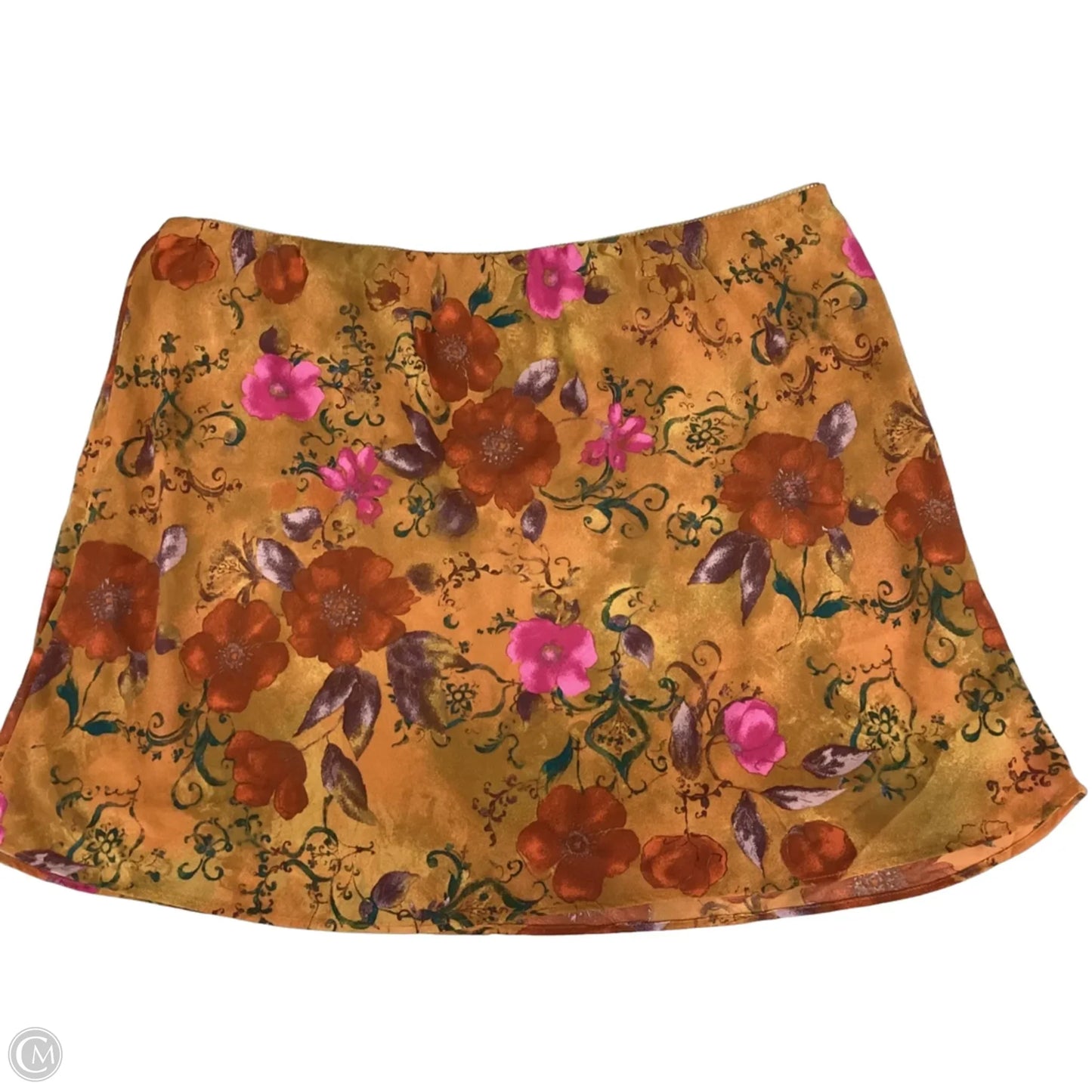 Skirt Mini & Short By Wild Fable In Floral Print, Size: 3x