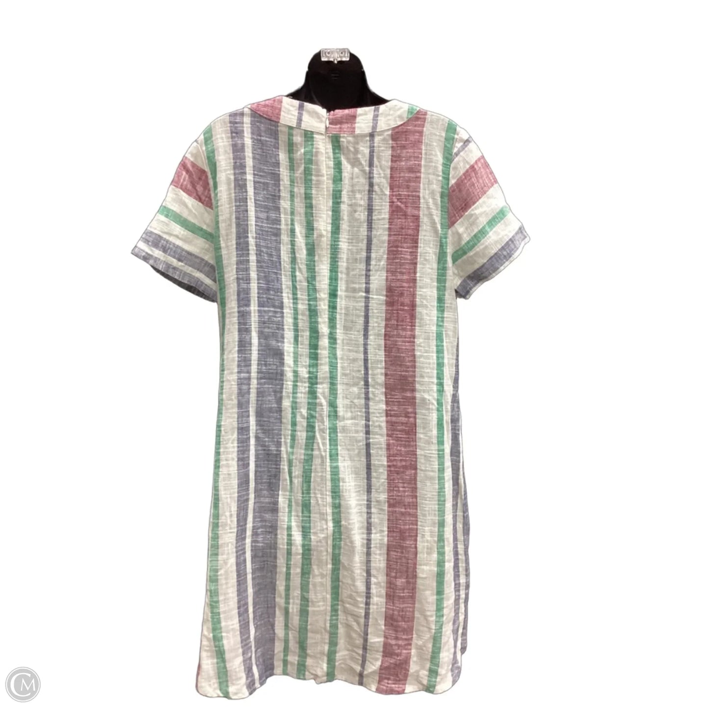 Dress Casual Short By Just Fab In Striped Pattern, Size: M
